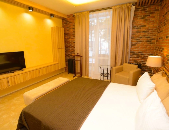 Номер полулюкс с 1 двуспальной кроватью (с пансионом) - Санаторий Crona Medical & SPA / Крона Спа-отель Бердск