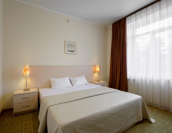 Номер полулюкс с 1 двуспальной кроватью (с пансионом) - Санаторий Crona Medical & SPA / Крона Спа-отель Бердск