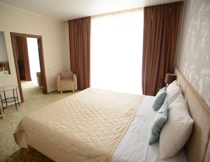 Номер полулюкс с 1 двуспальной кроватью (с пансионом) - Санаторий Crona Medical & SPA / Крона Спа-отель Бердск