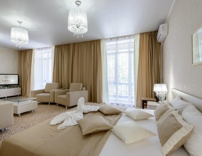 Номер люкс (с пансионом) - Санаторий Crona Medical & SPA / Крона Спа-отель Бердск