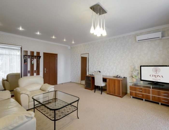 Номер люкс (с пансионом) - Санаторий Crona Medical & SPA / Крона Спа-отель Бердск
